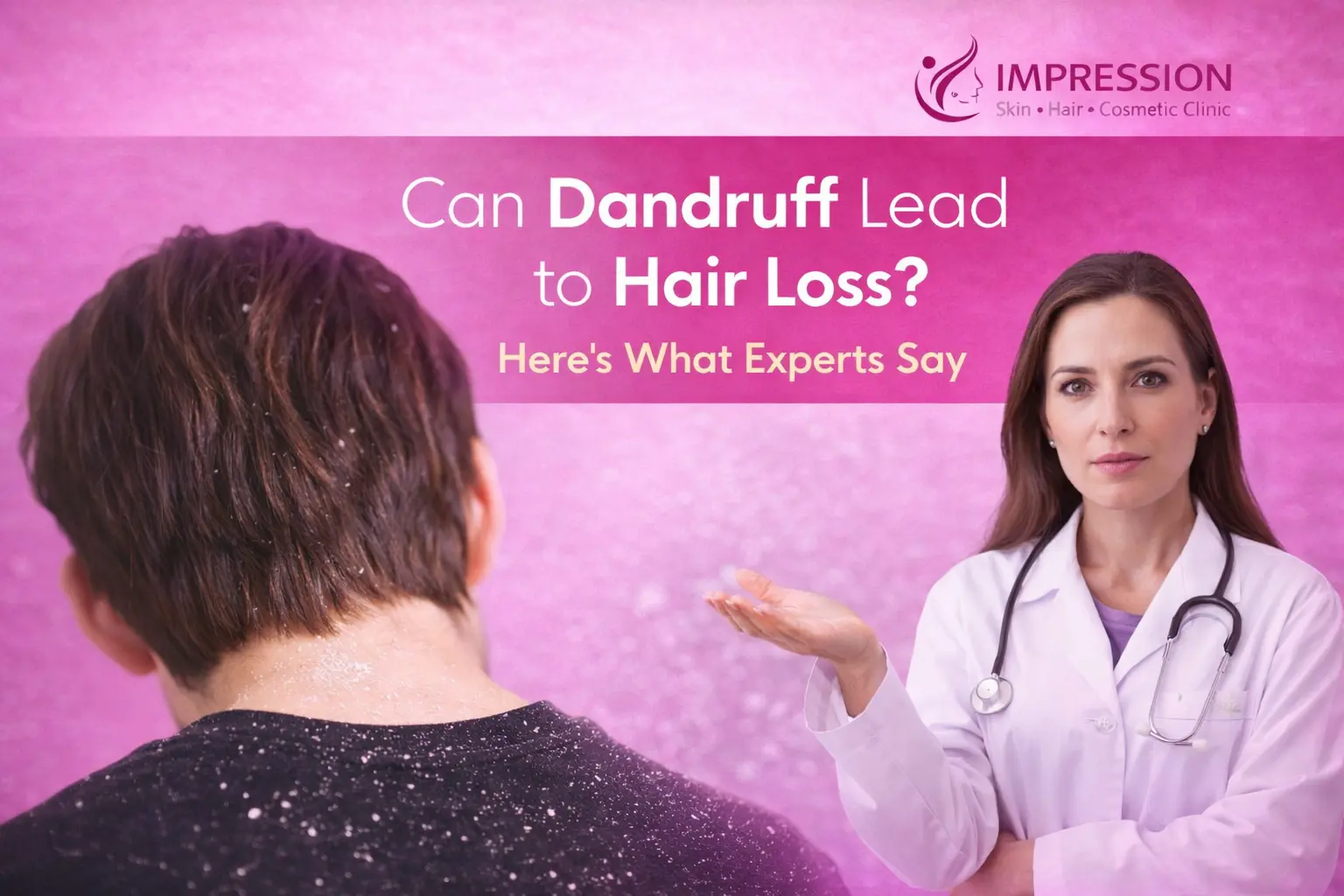 Can Dandruff Really Cause Hair Loss What Dermatologists Say