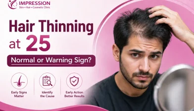 Hair Thinning at 25 Is This Too Early