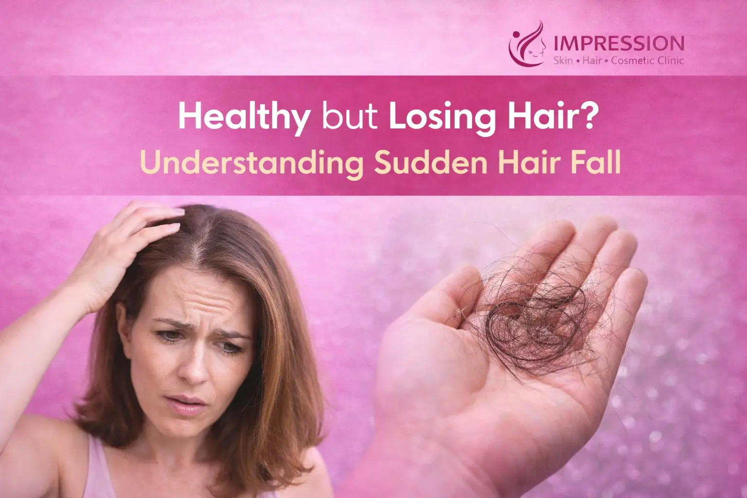 Why Is My Hair Falling Suddenly Even Though I’m Healthy