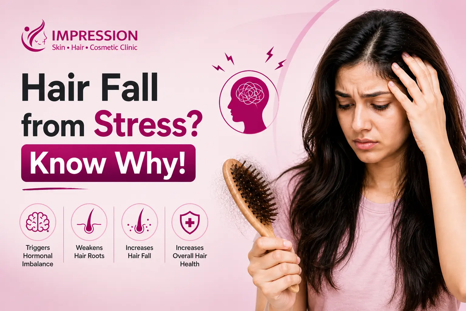 Hair Fall Due to Stress How the Body Reacts